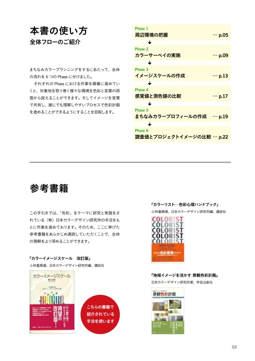 まちなみカラープランニング の手引き
